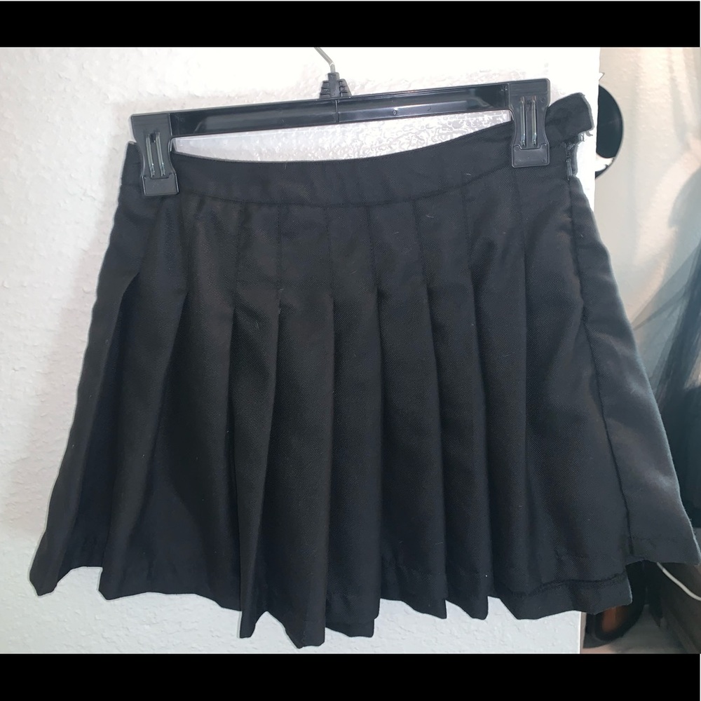Black school skirt